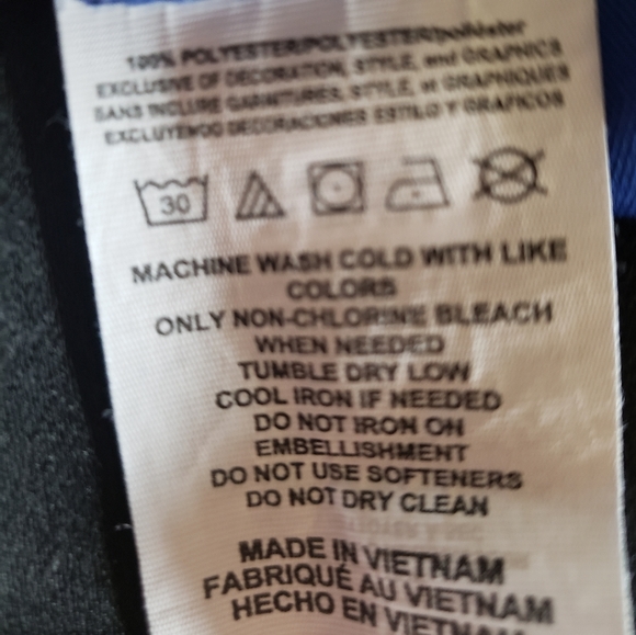 FANATICS NY Giants Royal Blue 5XL Polo.  FF73 - Picture 5 of 5